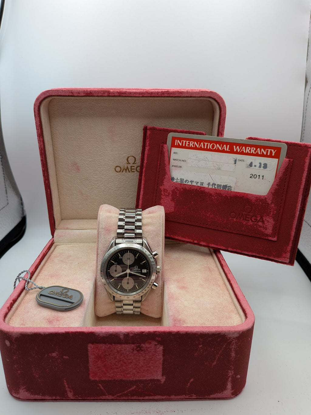 Omega Speedmaster Date "JDM" Reverse Panda