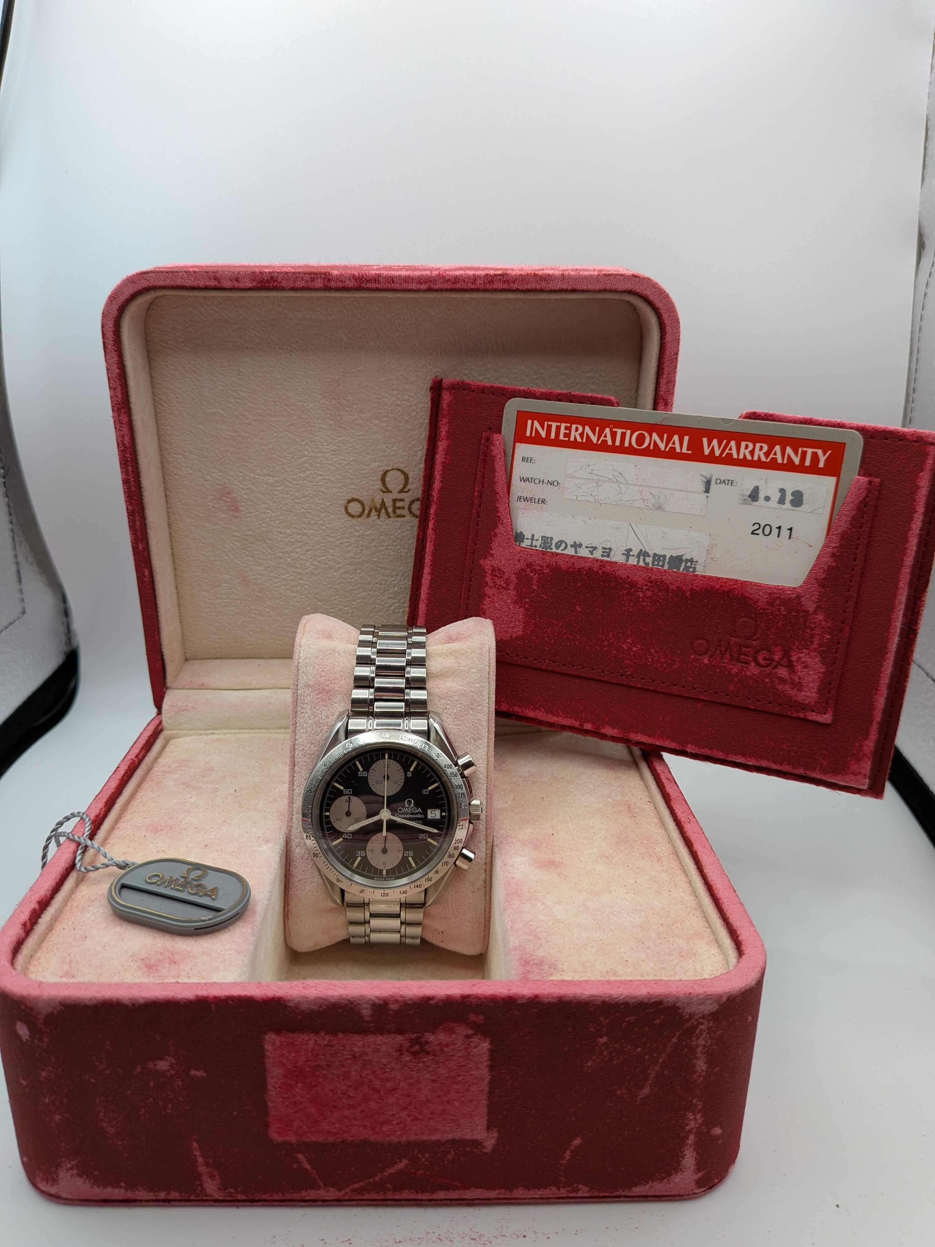Omega Speedmaster Date "JDM" Reverse Panda