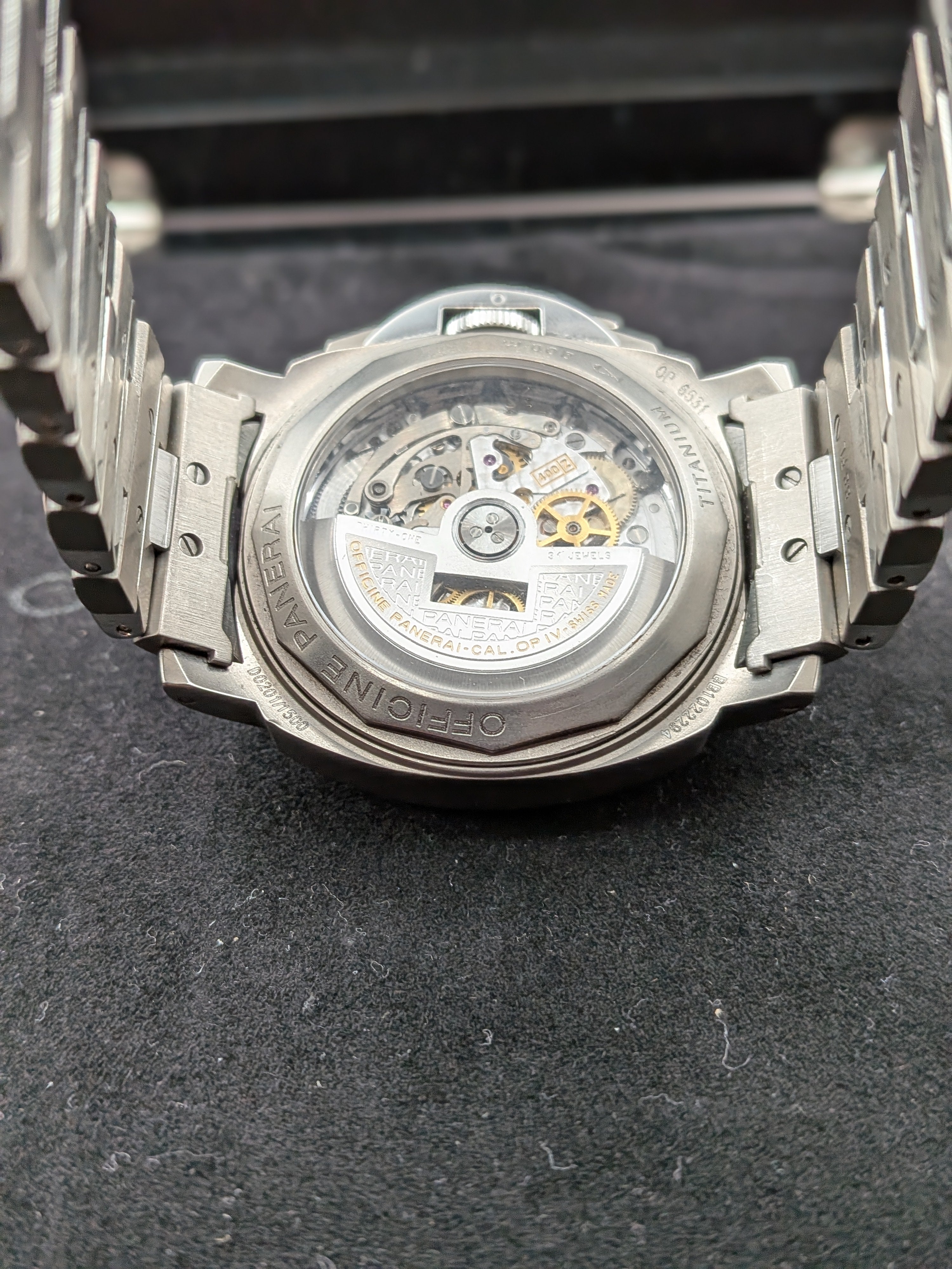 Panerai Luminor Chronograph, 40mm, Titanium
