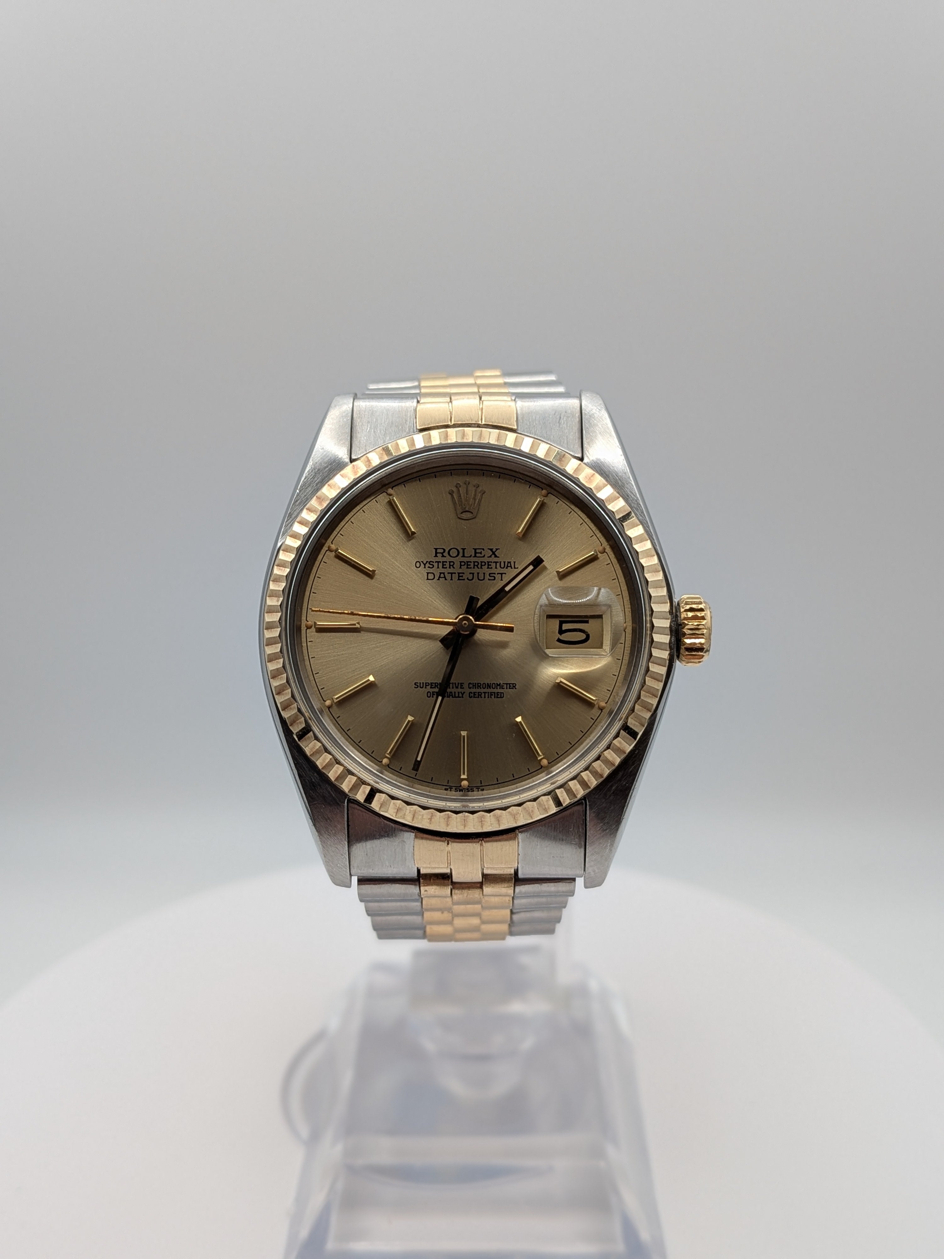 Rolex Datejust 36 Champagne Dial