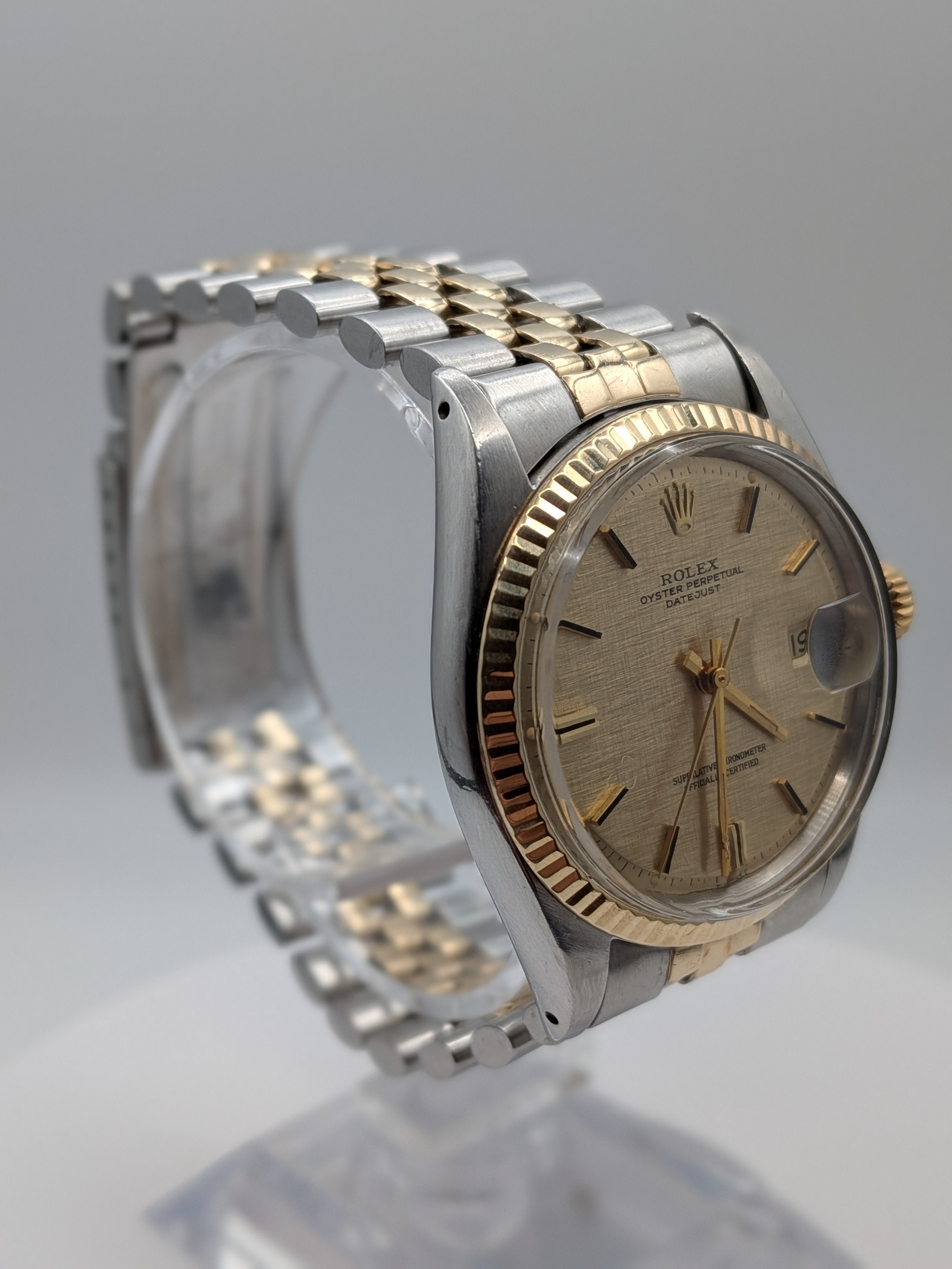 Rolex Datejust 36 Linen Dial