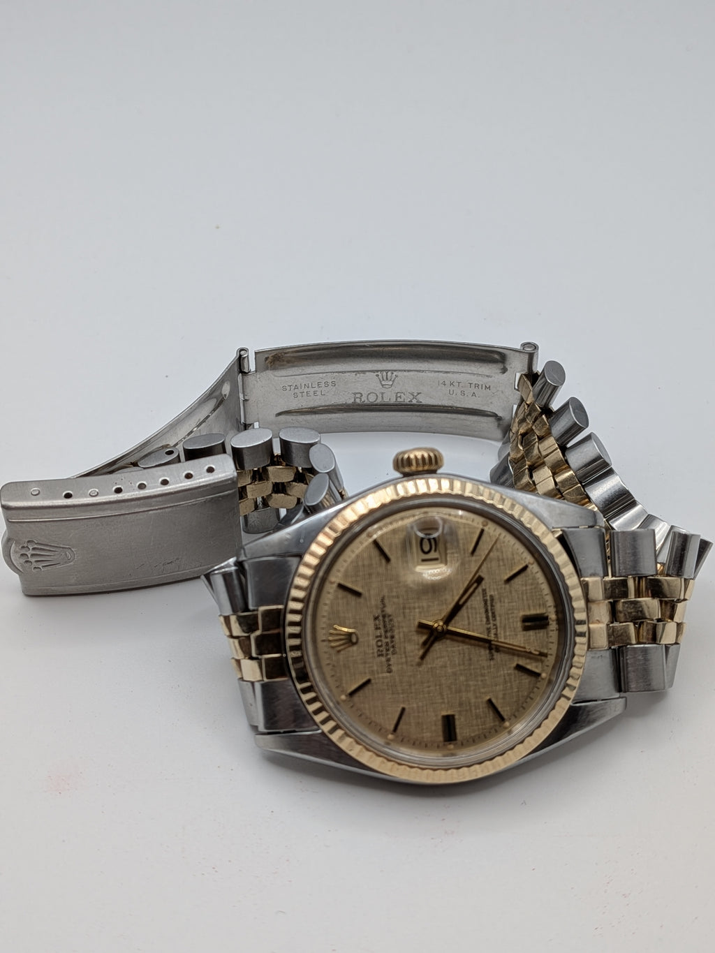 Rolex Datejust 36 Linen Dial