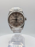 Rolex Datejust 36 Silver Doorstop Dial