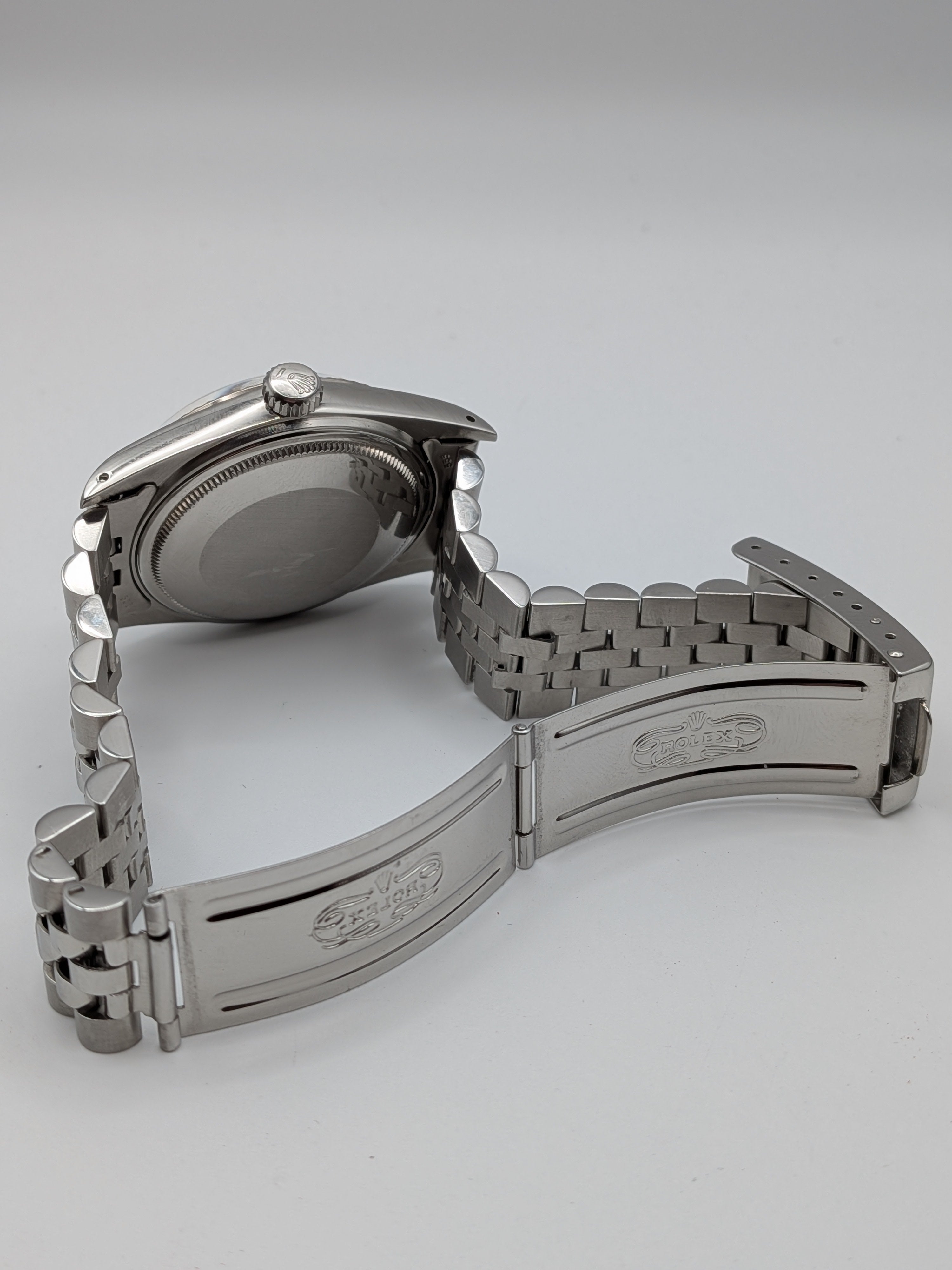 Rolex Datejust 36 Silver Doorstop Dial