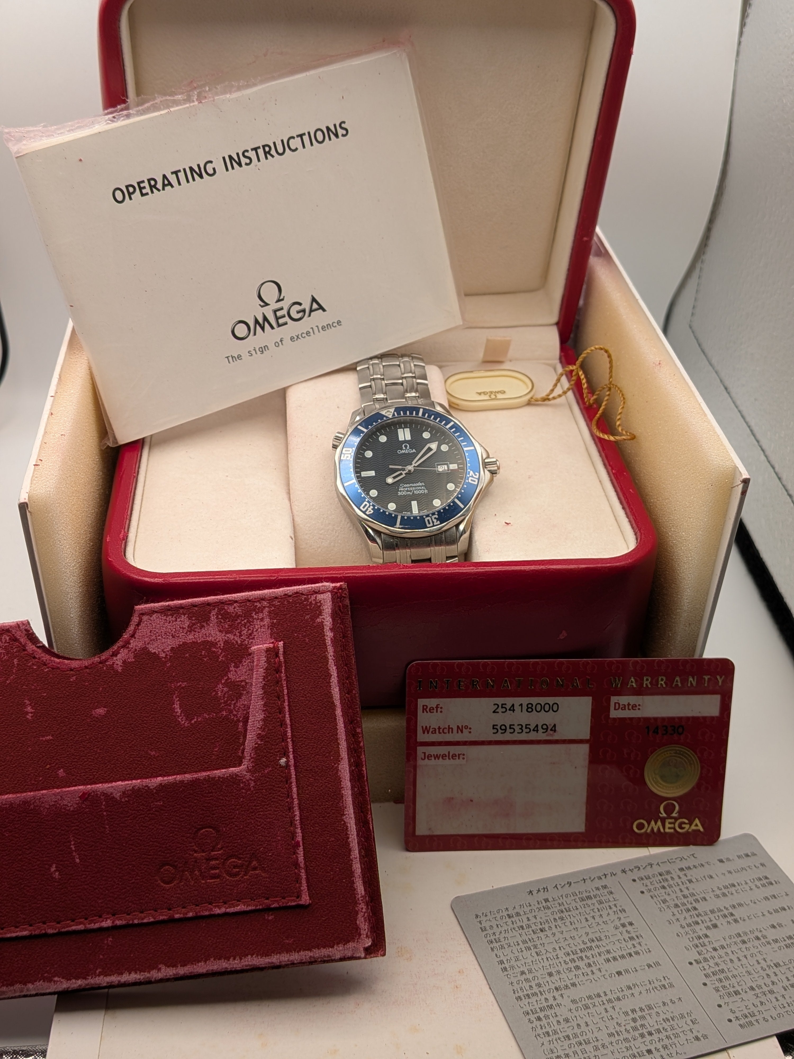 Omega Seamaster 41mm "Golden Eye"