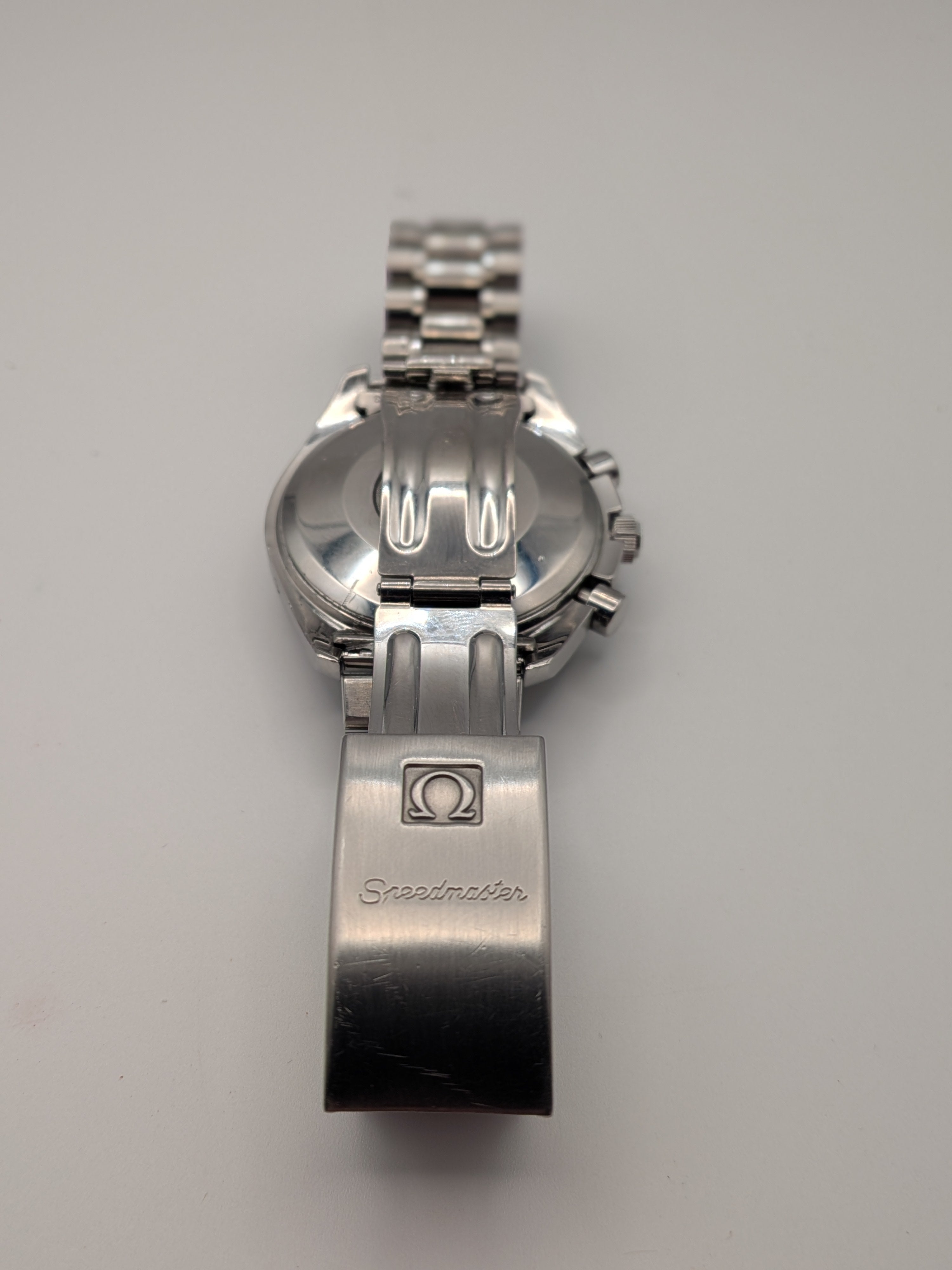 Omega Speedmaster Triple Date Blue Dial