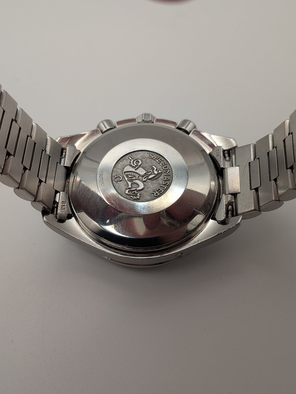Omega Speedmaster Triple Date Blue Dial
