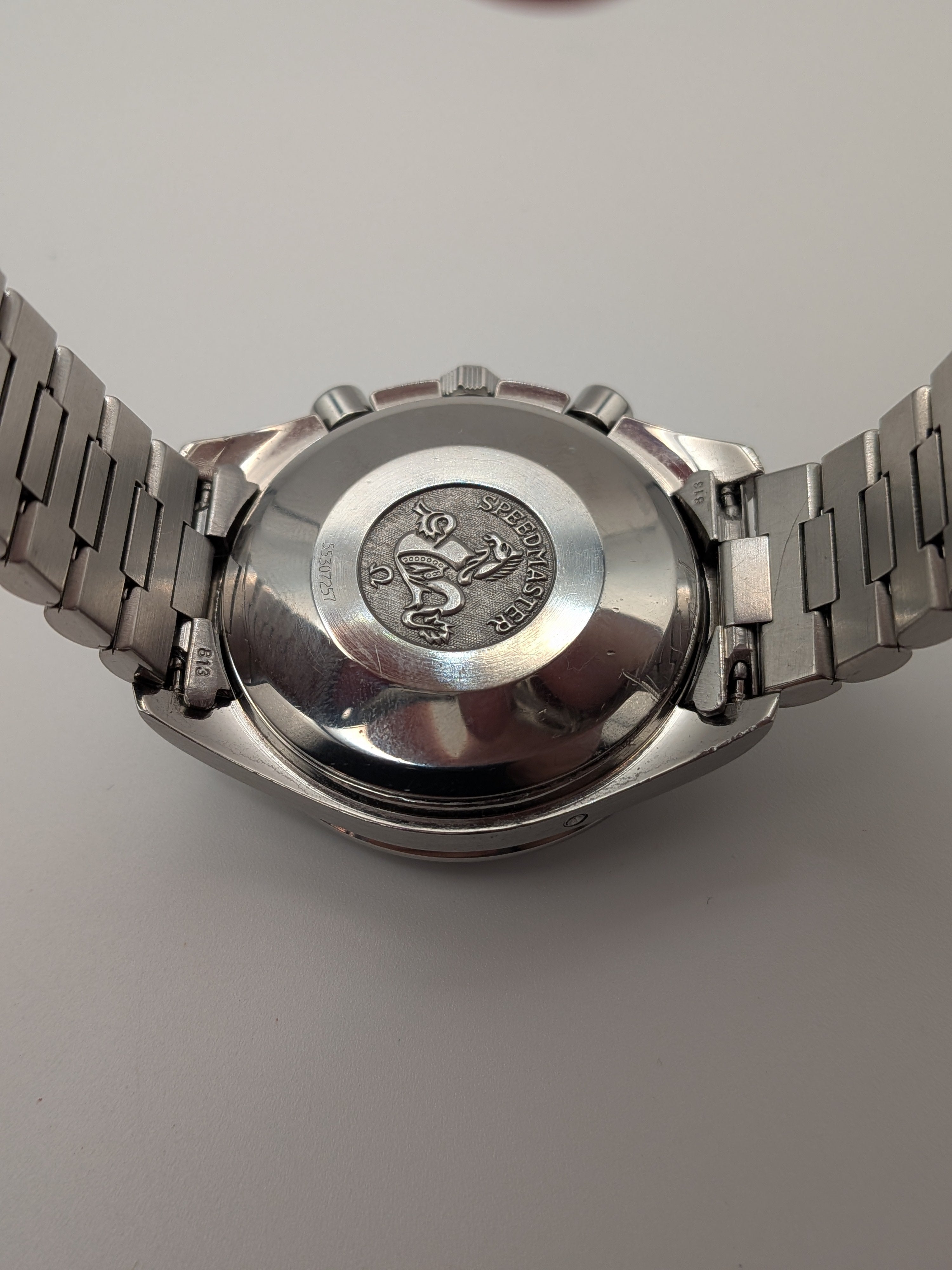 Omega Speedmaster Triple Date Blue Dial