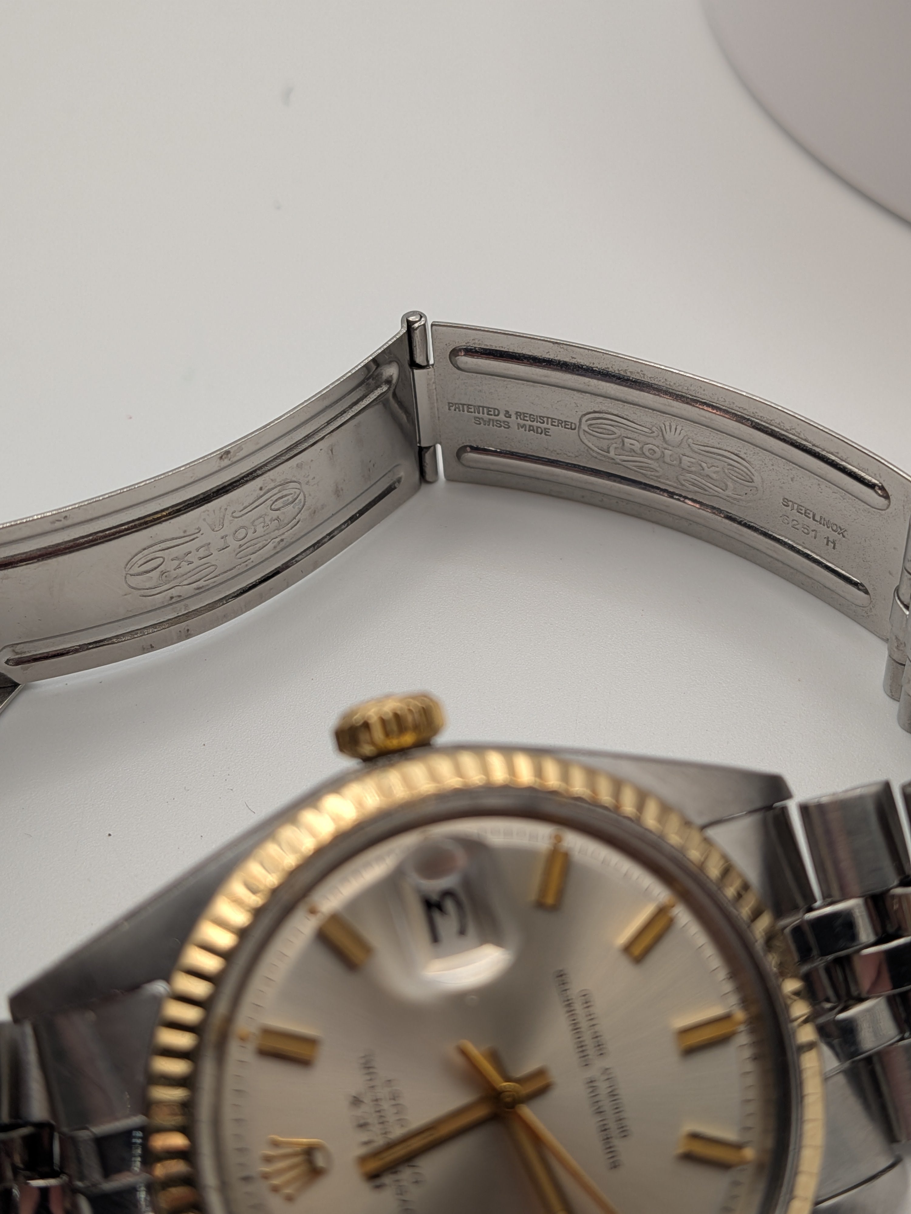 Rolex Datejust 36 Silver Sigma Dial