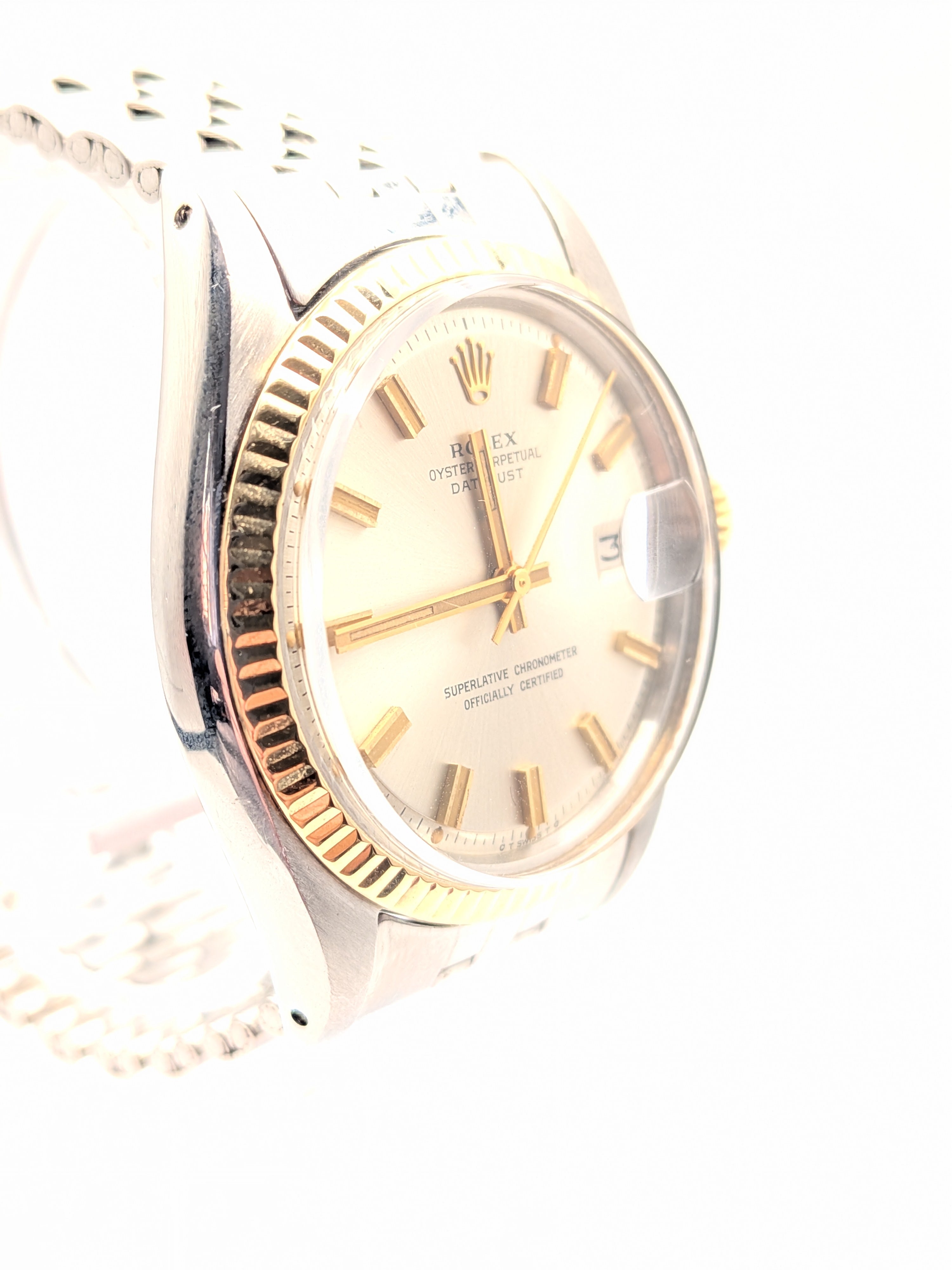 Rolex Datejust 36 Silver Sigma Dial