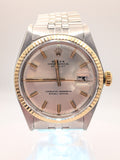 Rolex Datejust 36 Silver Sigma Dial