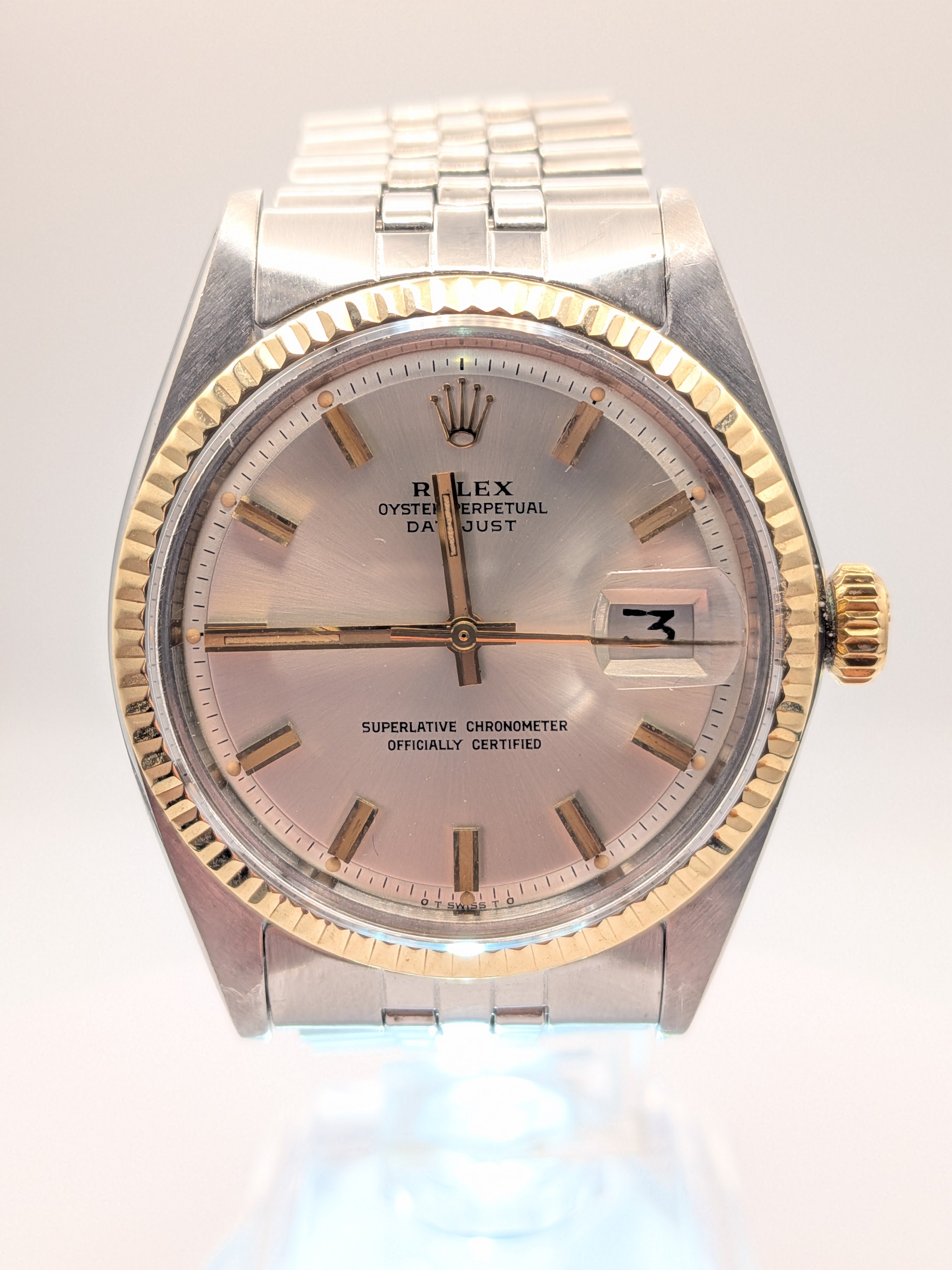 Rolex Datejust 36 Silver Sigma Dial