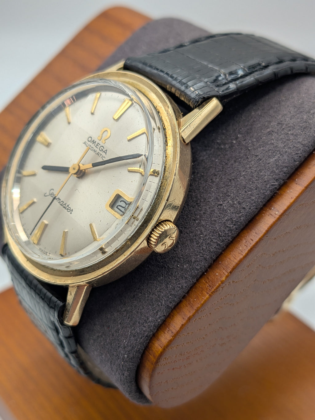 Omega Seamaster w/ facited dial