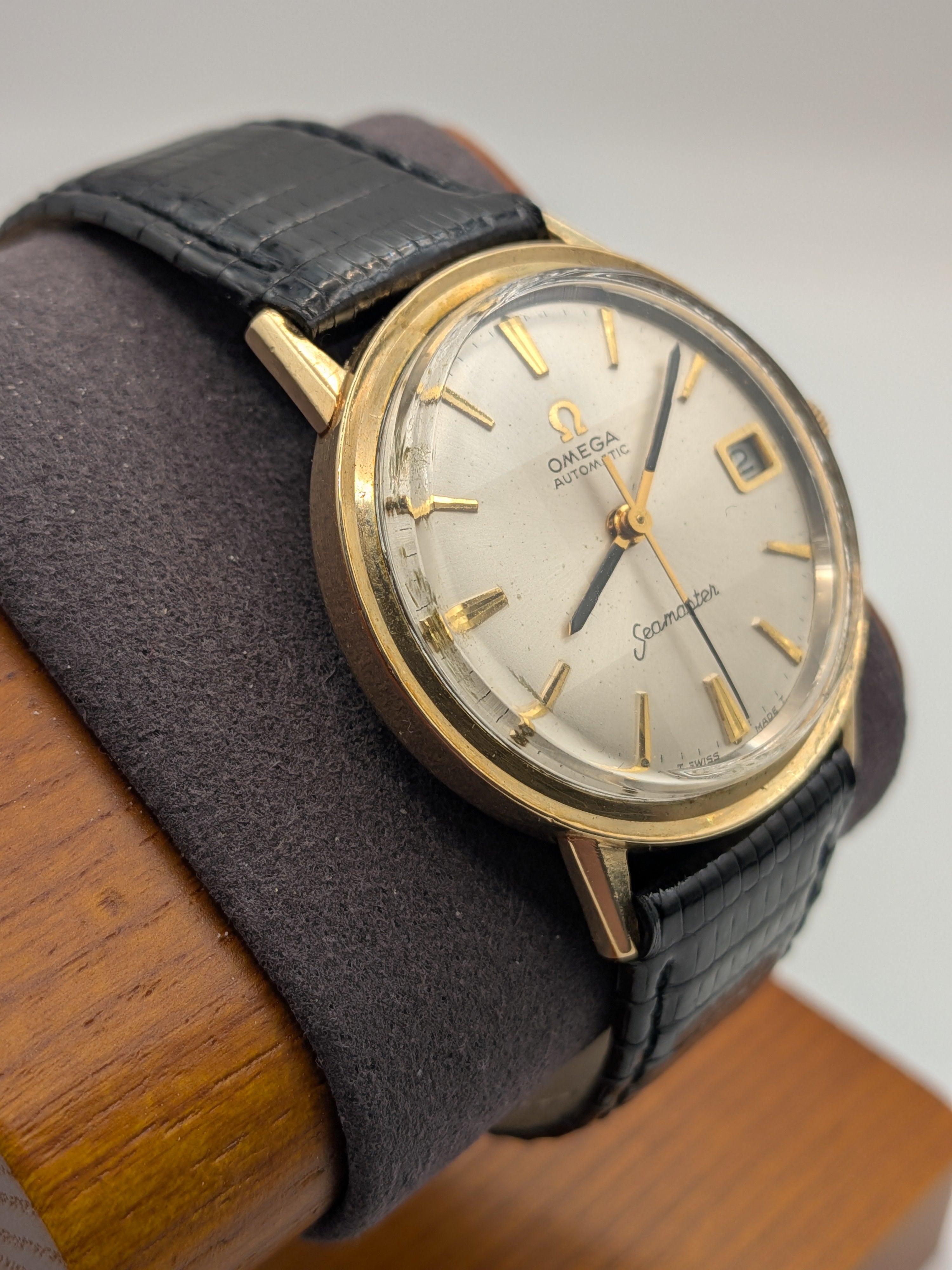 Omega Seamaster w/ facited dial