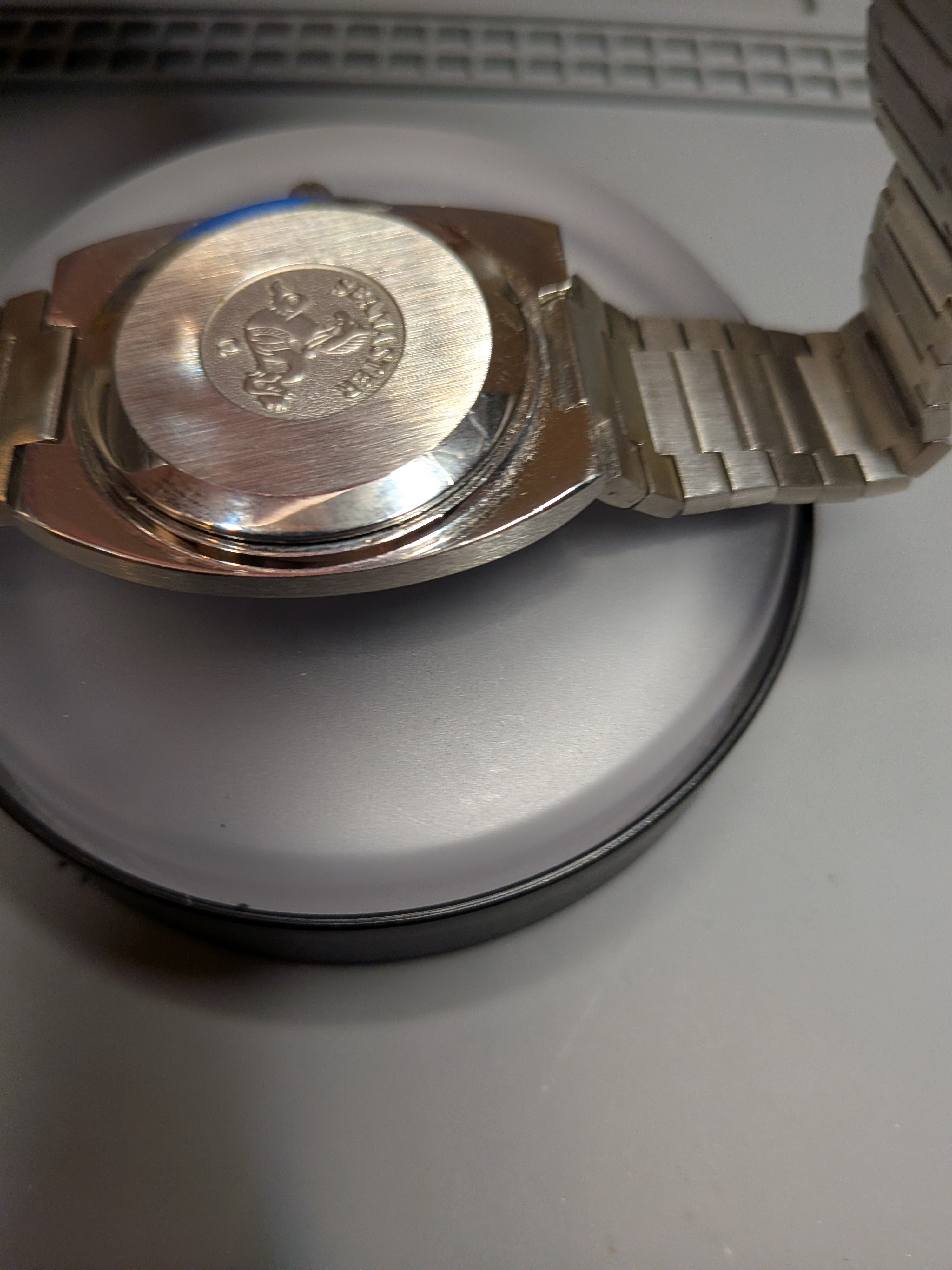Omega Seamaster day-date, black dial