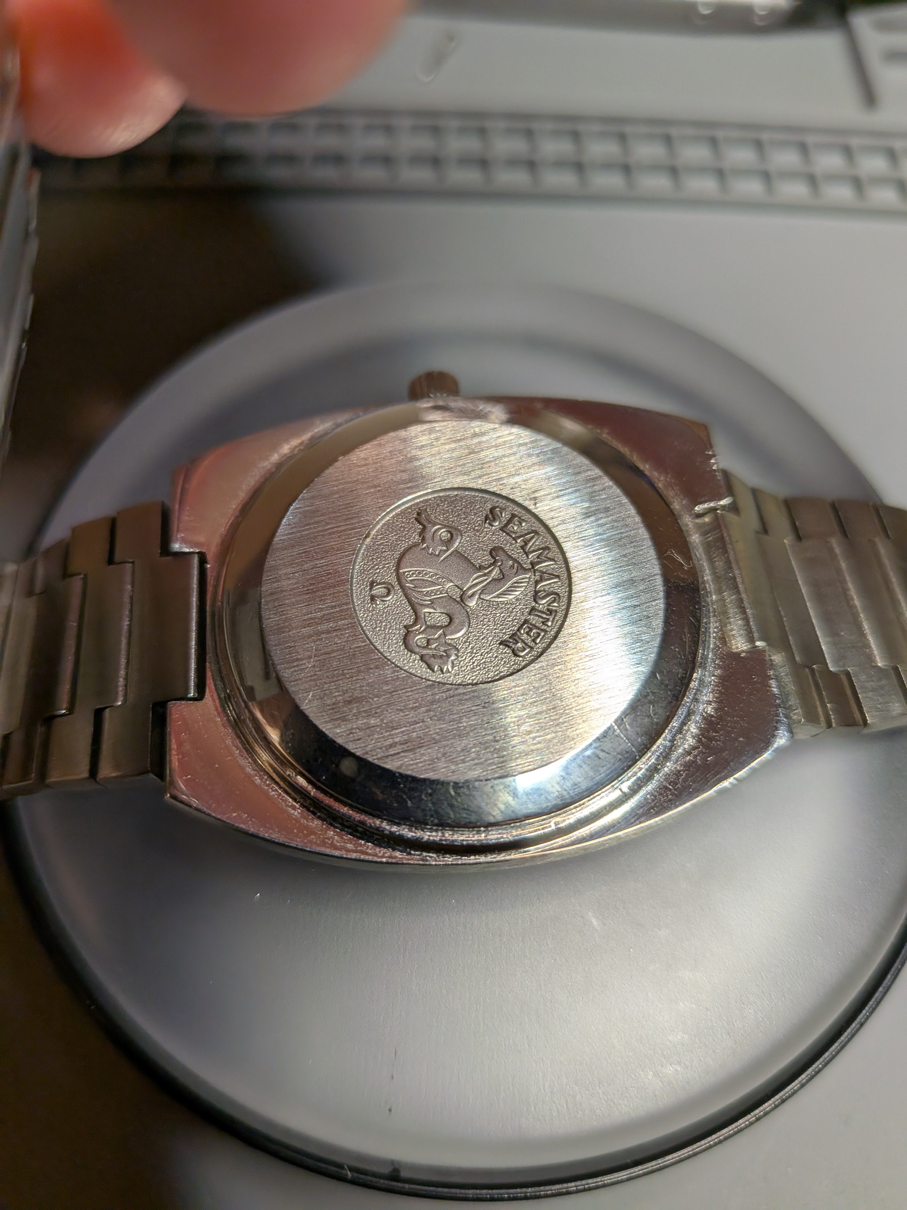 Omega Seamaster day-date, black dial