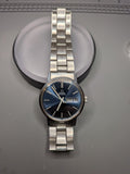 Omega Geneve Blue dial, steel