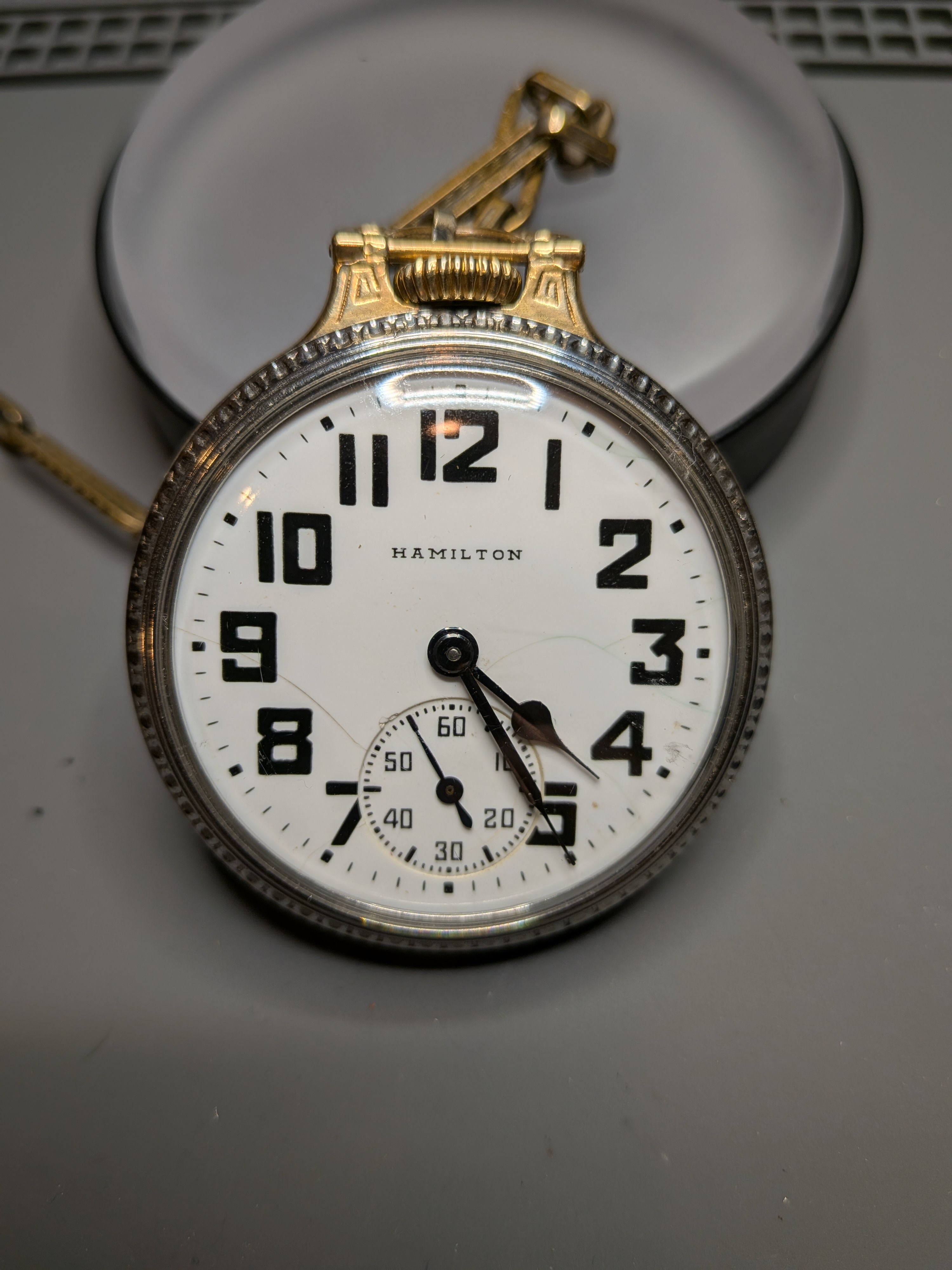 Hamilton pocket watch
