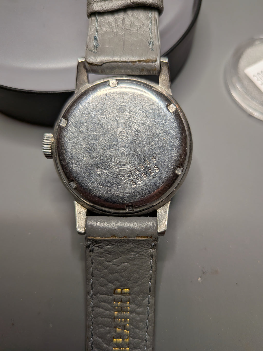 Helbros, grey strap