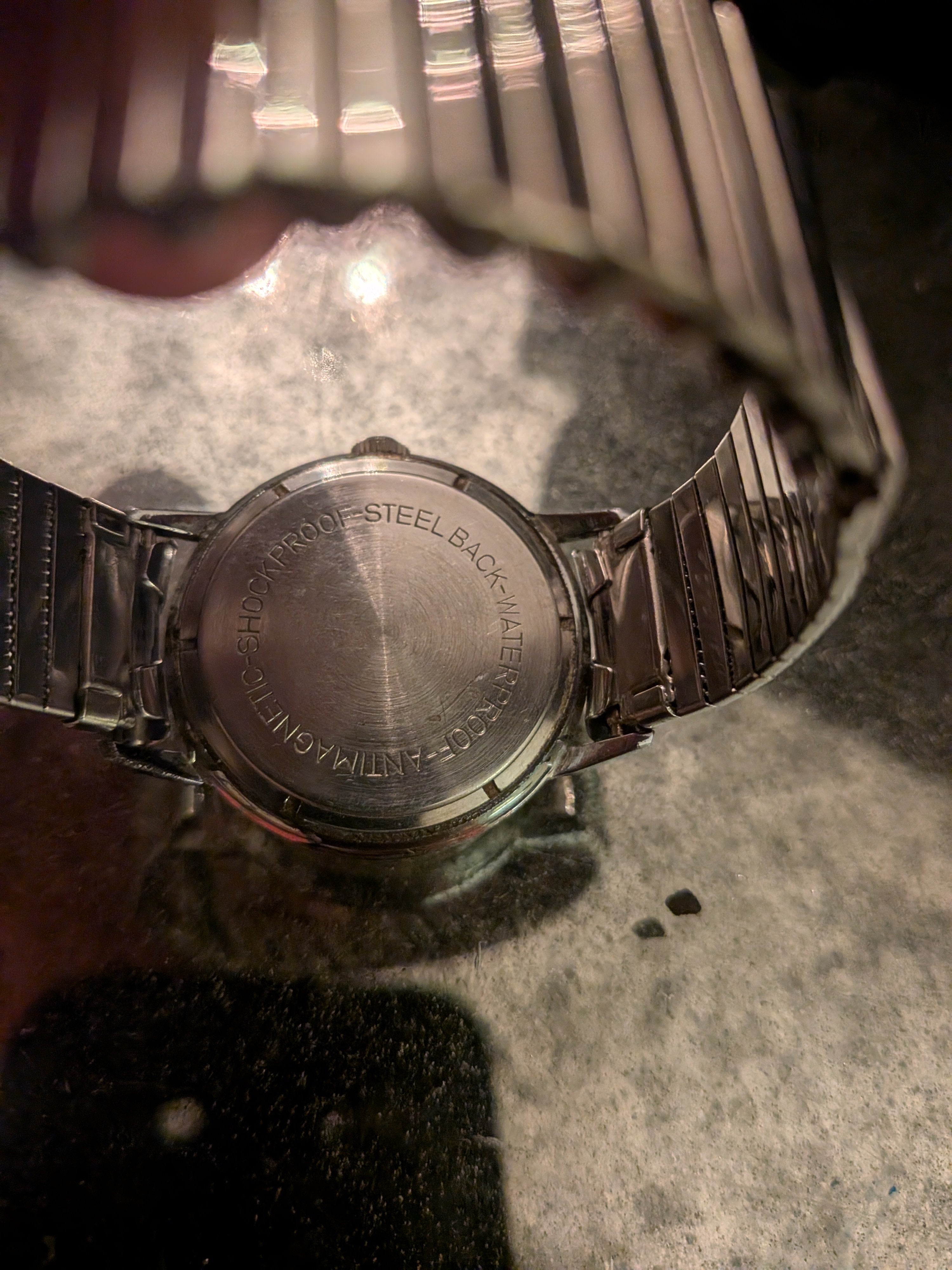 Helbros Invincible, metal strap