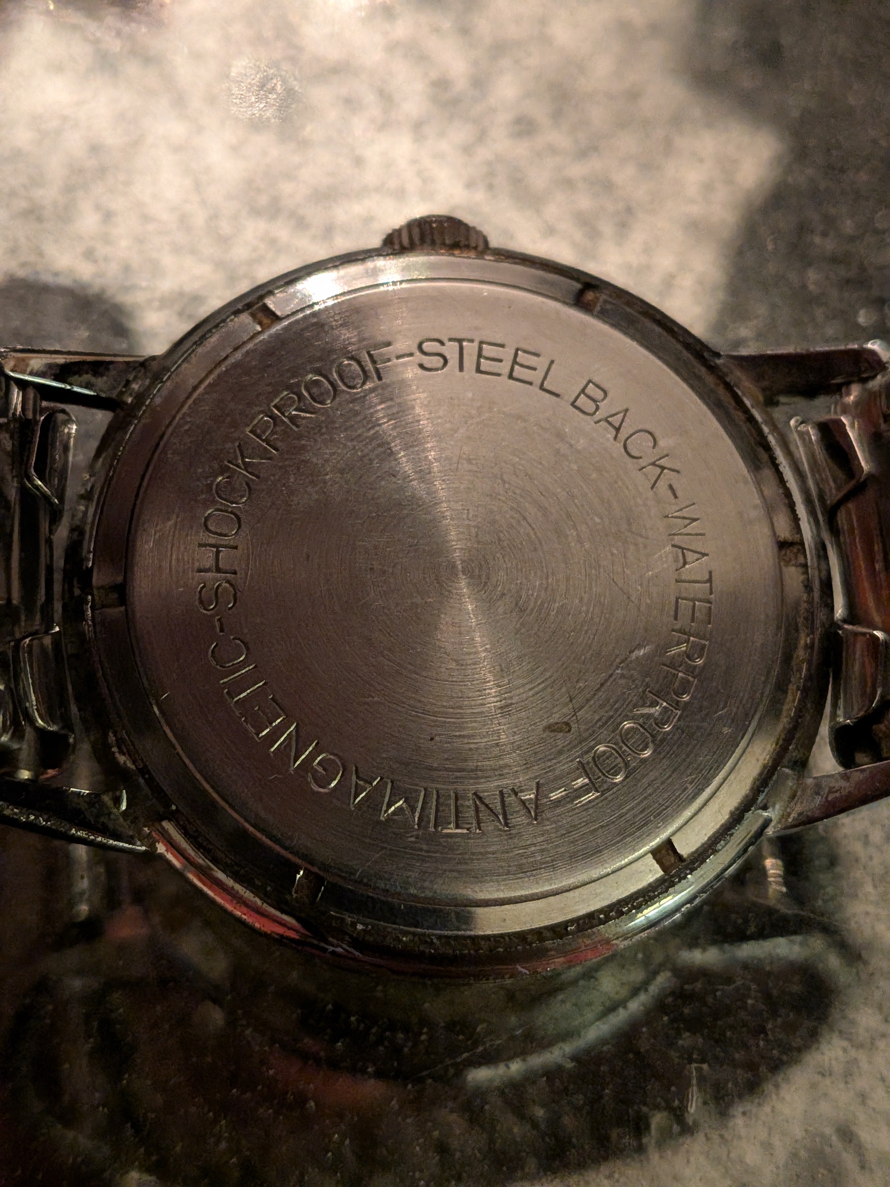 Helbros Invincible, metal strap