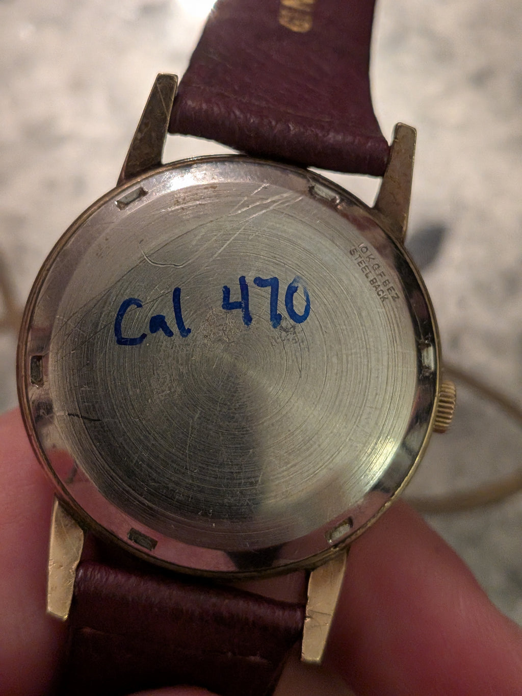 Vintage Omega cal. 470 auto 34mm, serviced