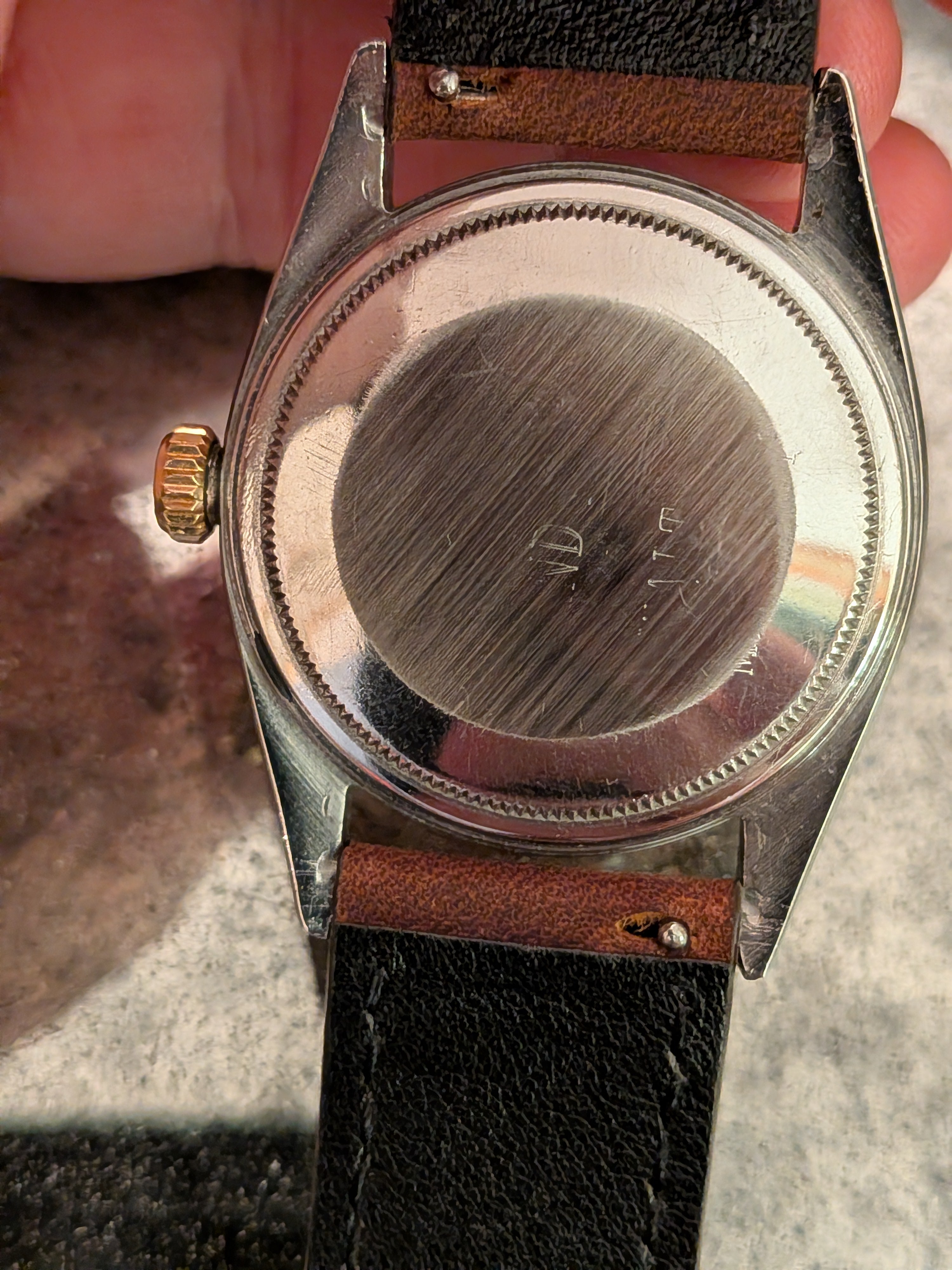 Rolex 1601 leather band