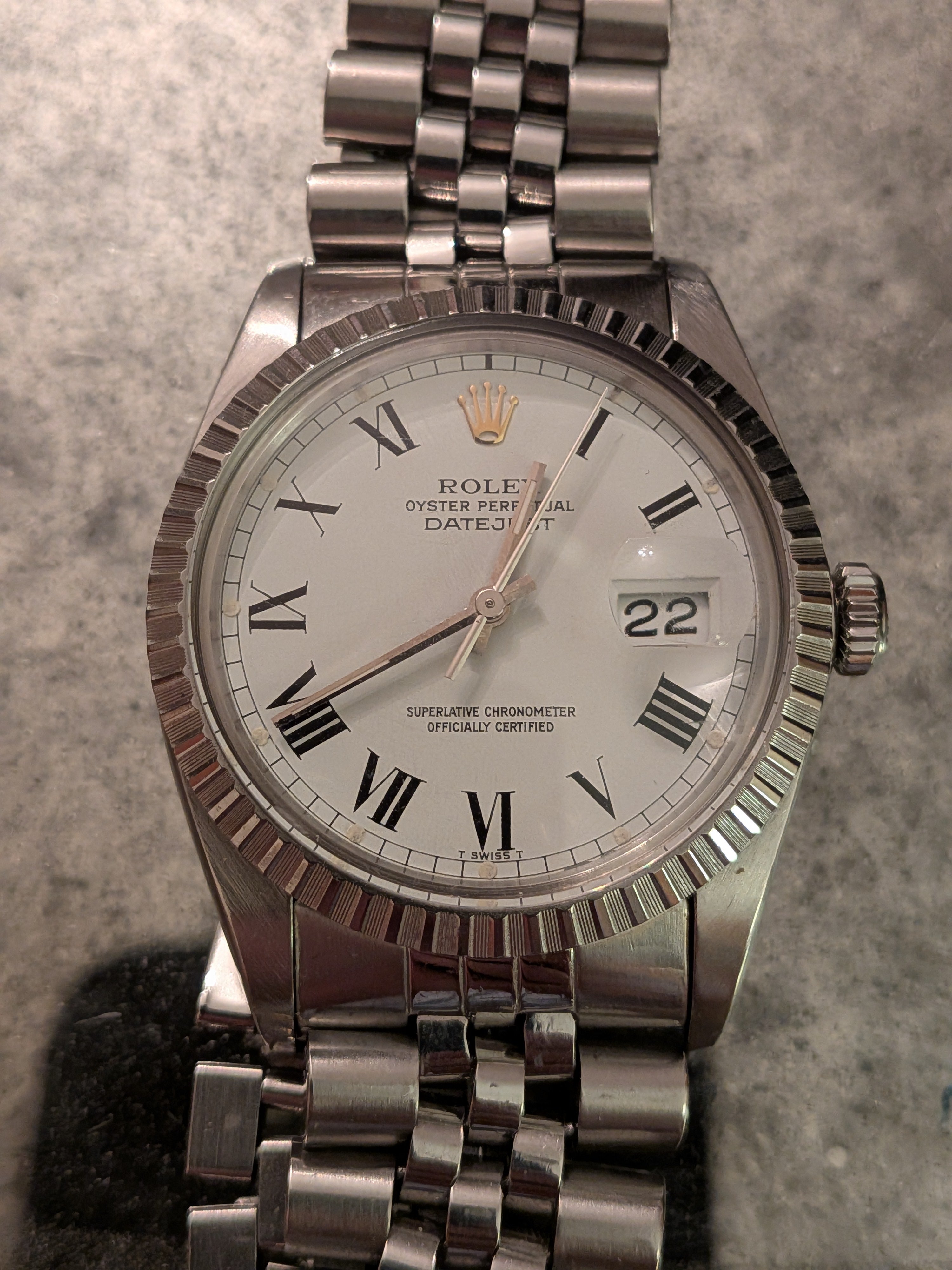 Rolex 16010 Buckley Dial