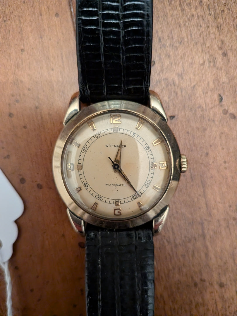 Wittnauer auto gold 34mm