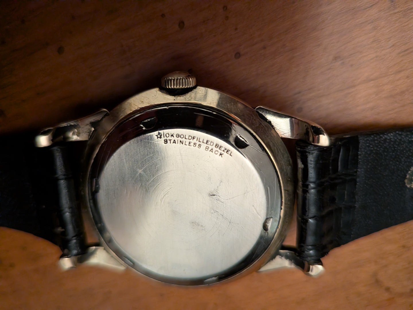 Wittnauer auto gold 34mm