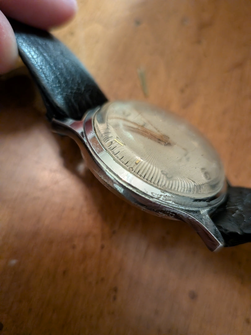Helbros invincible black strap