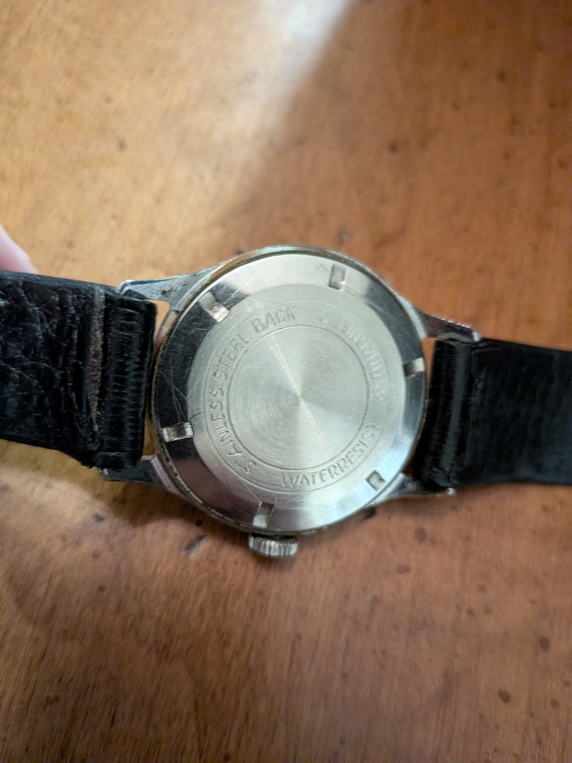 Helbros invincible black strap