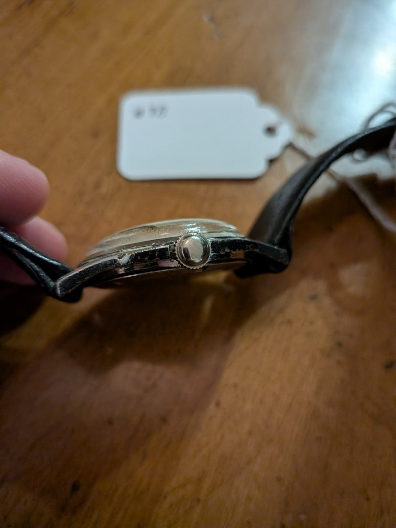 Helbros invincible black strap
