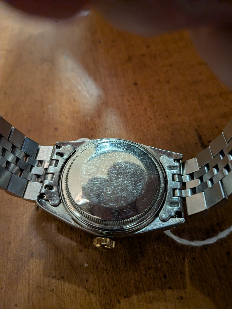1960's Rolex Datejust White Roman Dial