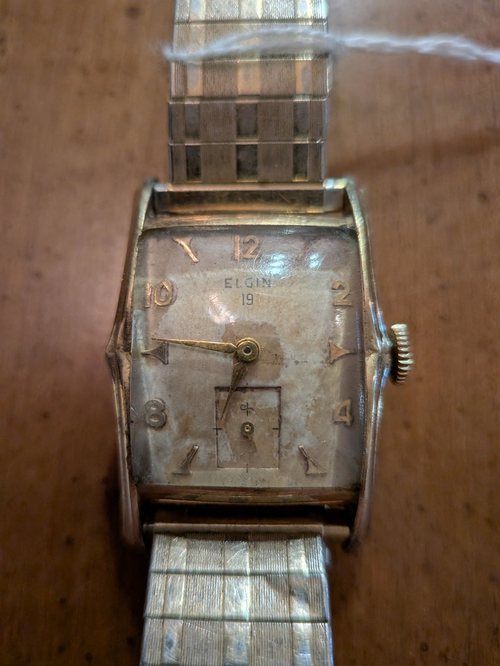 Vintage Gold Filled Elgin Tank