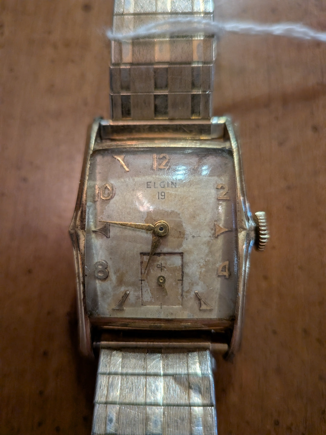 Vintage Gold Filled Elgin Tank