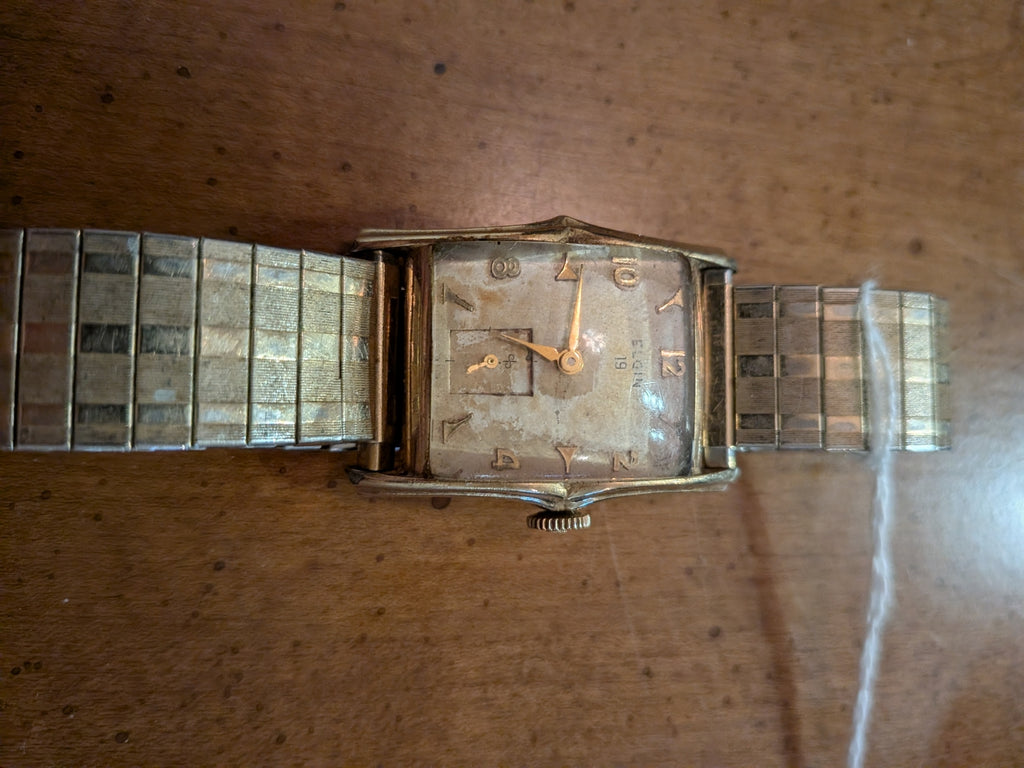 Vintage Gold Filled Elgin Tank