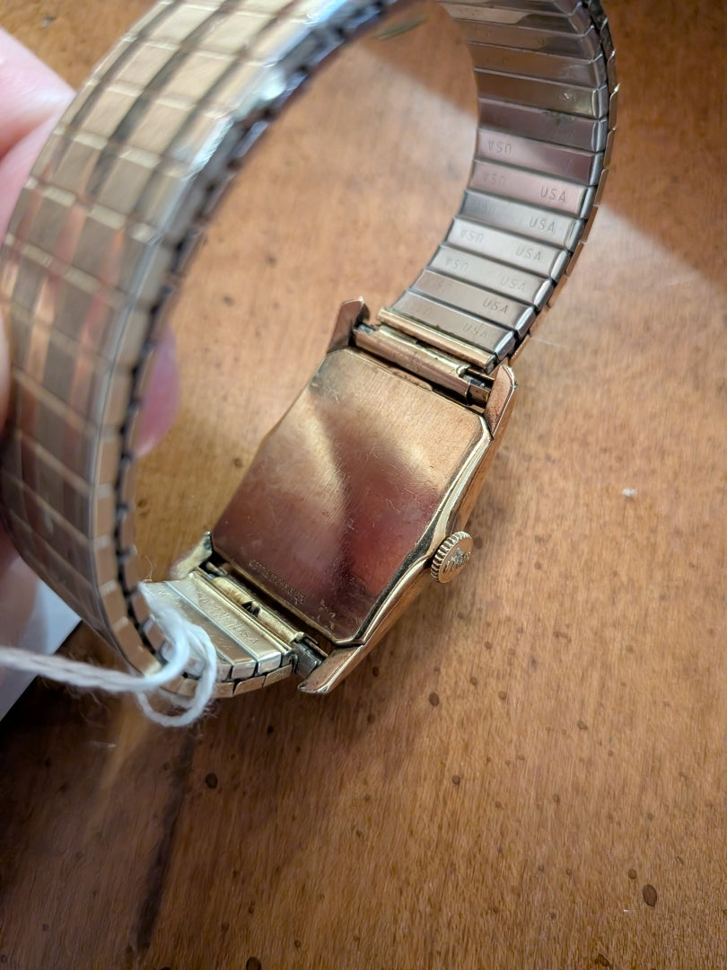 Vintage Gold Filled Elgin Tank
