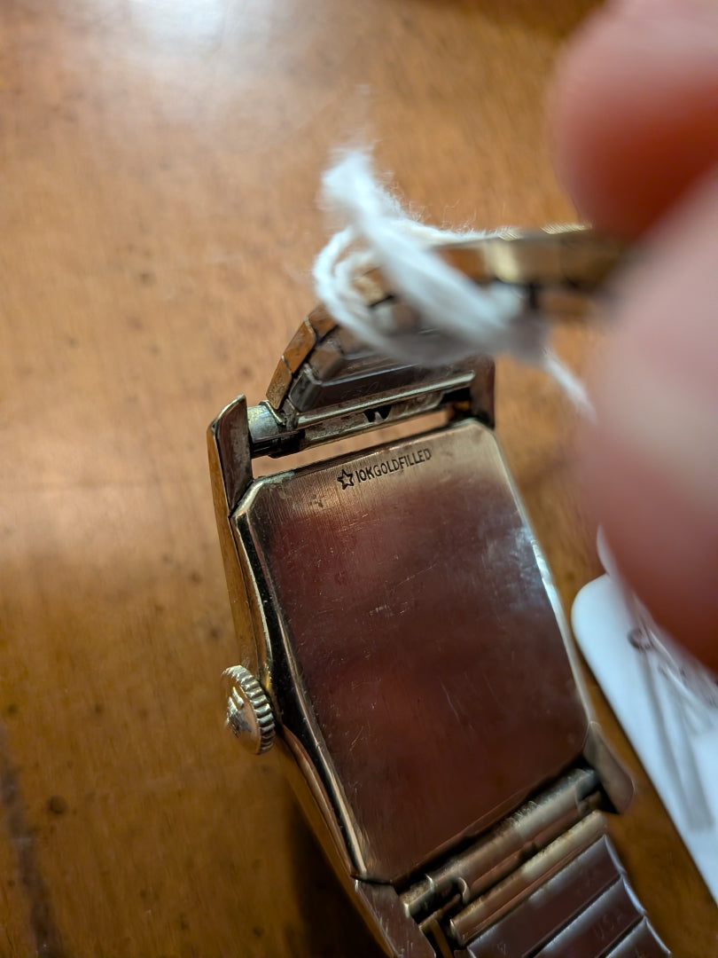 Vintage Gold Filled Elgin Tank