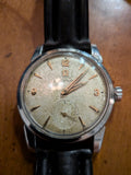 Omega Seamaster subseconds silver case
