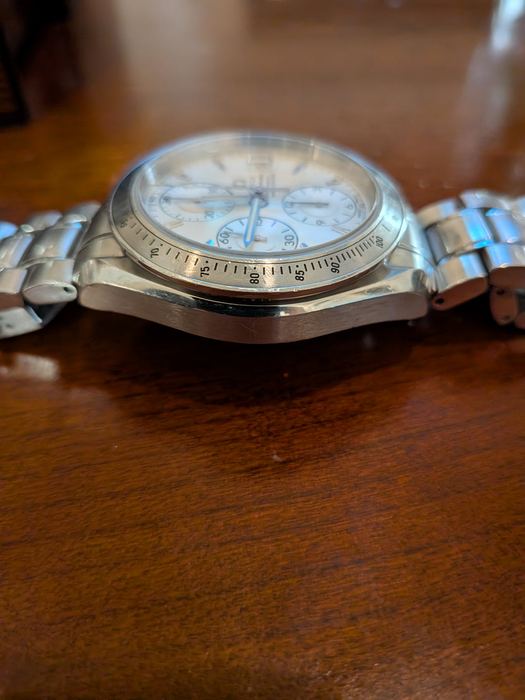 Omega Speedmaster Date Silver Dial