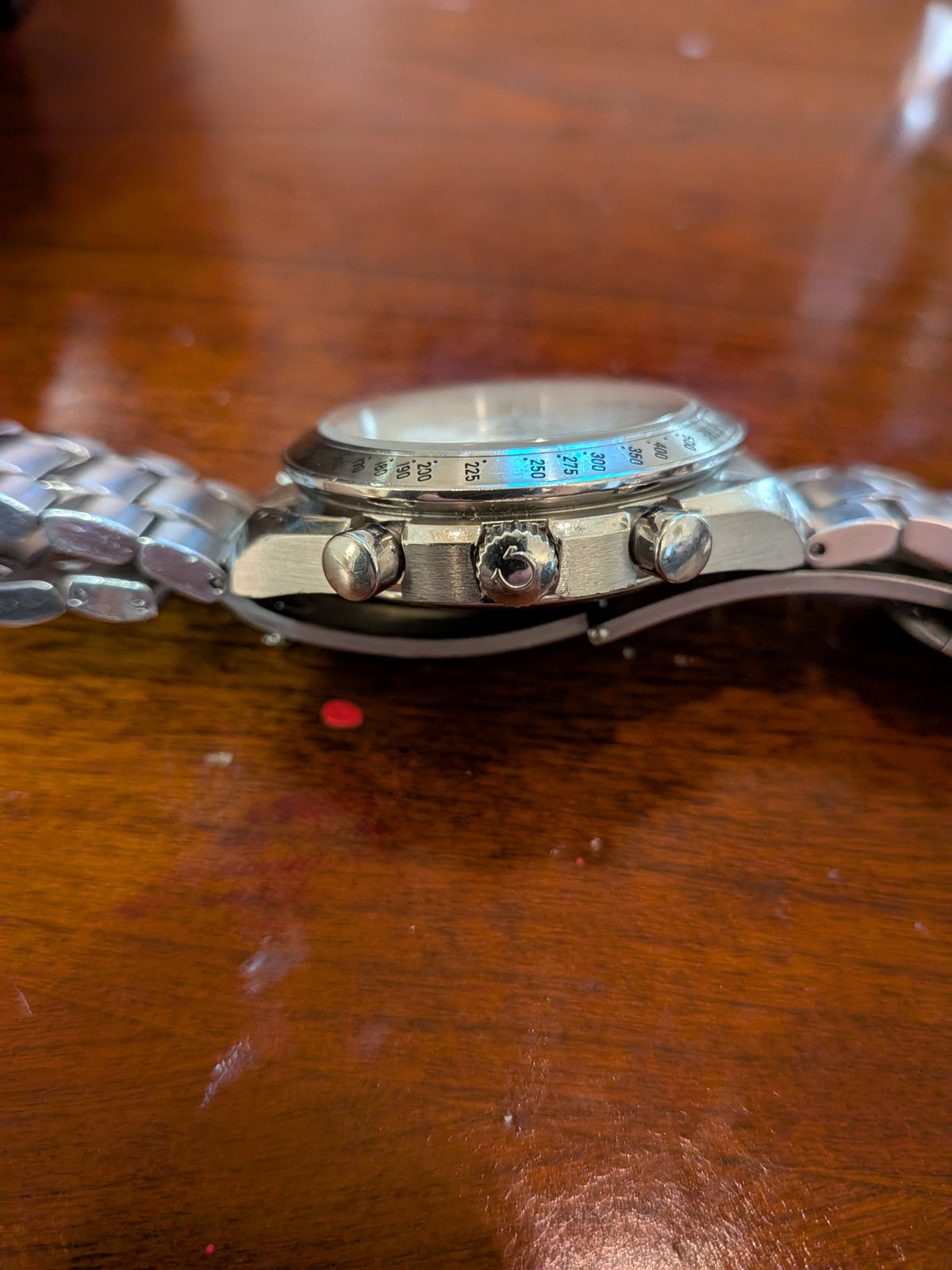 Omega Speedmaster Date Silver Dial