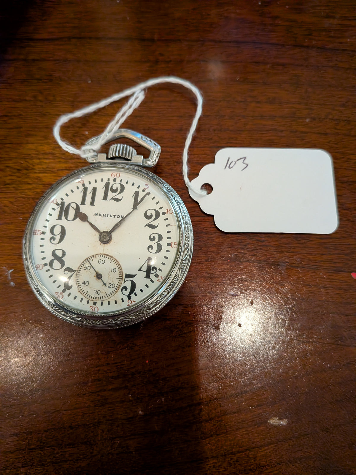Hamilton Pocket Watch - needs service