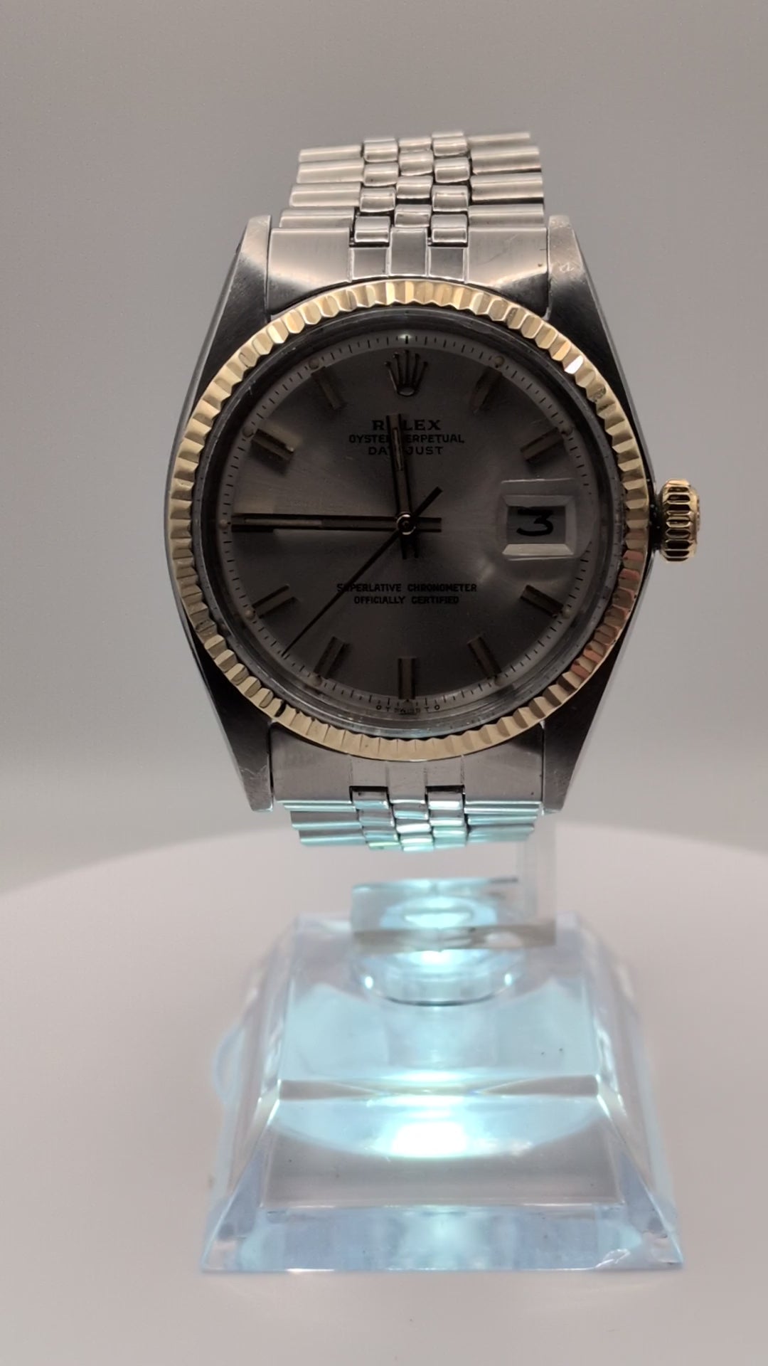 Rolex Datejust 36 Silver Sigma Dial