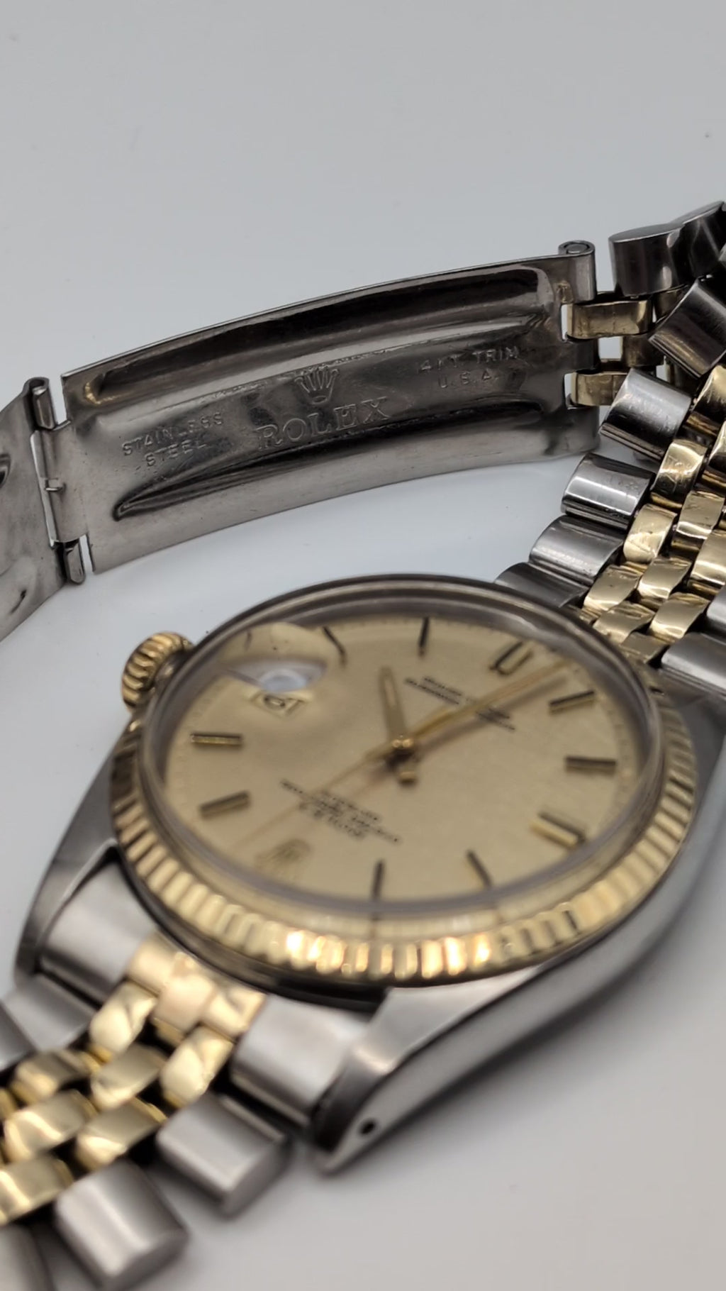 Rolex Datejust 36 Linen Dial