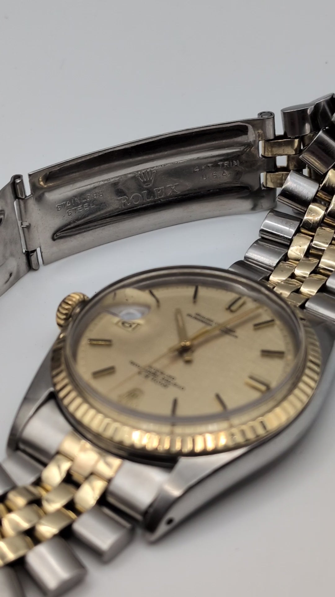 Rolex Datejust 36 Linen Dial