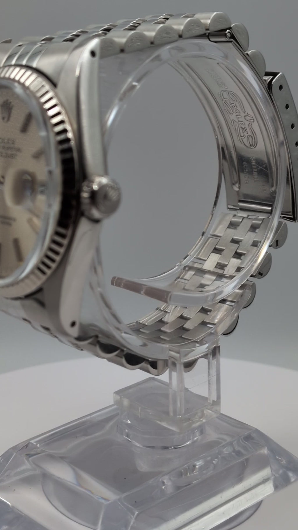 Rolex Datejust 36 Silver Doorstop Dial